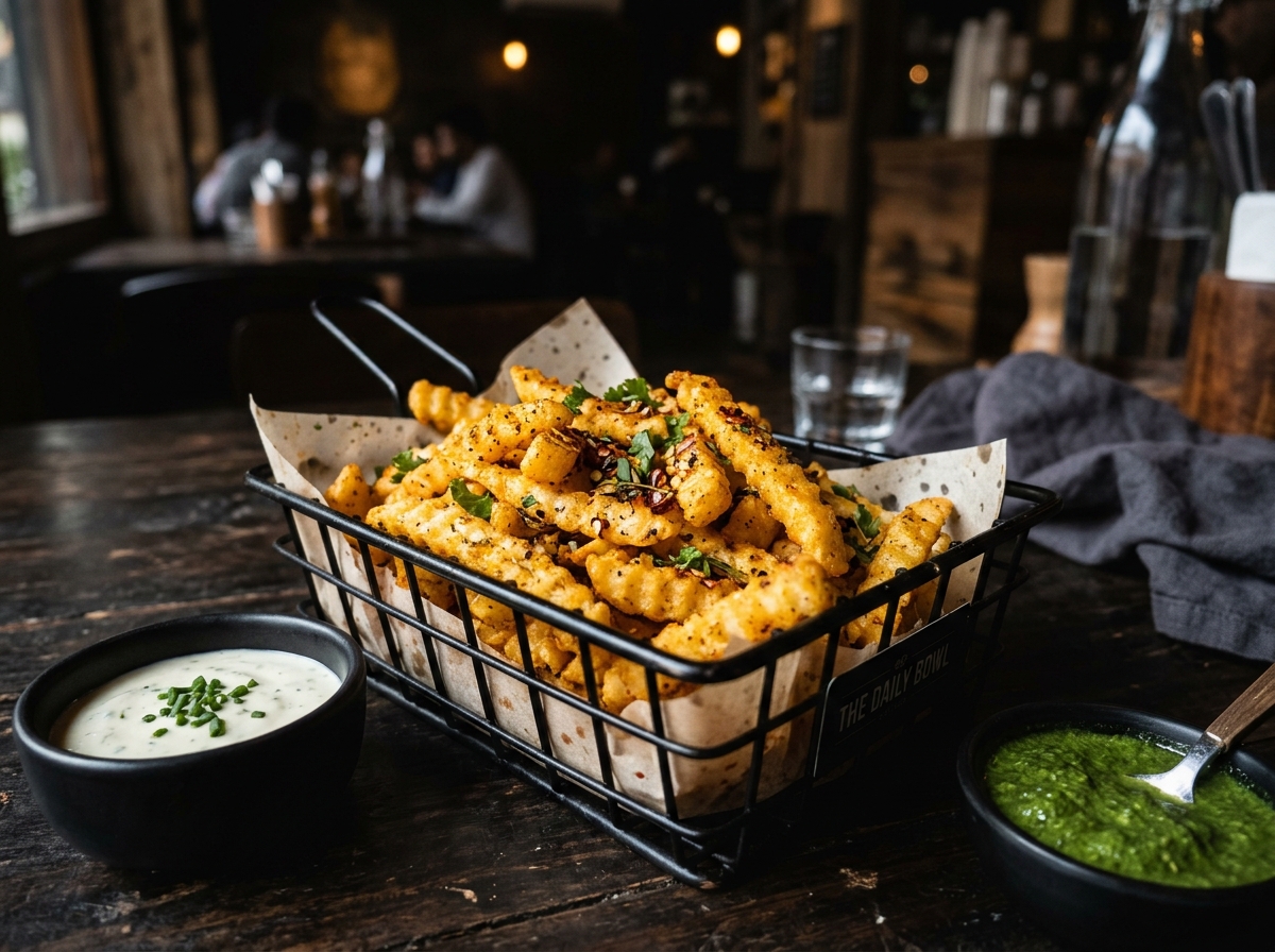 Crispy Peri-Peri Crinkle Fries